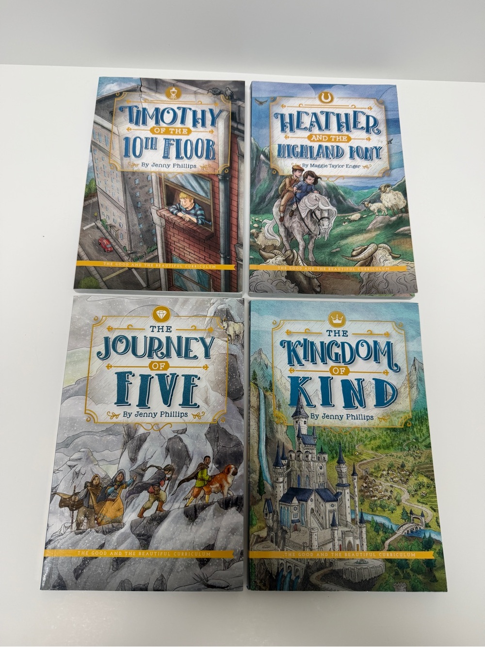 The good and The Beautiful Level 3 Readers Set of 4 ELA